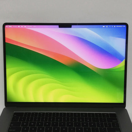 MacBook Air M3 / 15インチ / 2024 / 16GB / 512GB / スペースグレイ / ランク:C / MXD13J/A / 【中古品管理番号:41263】