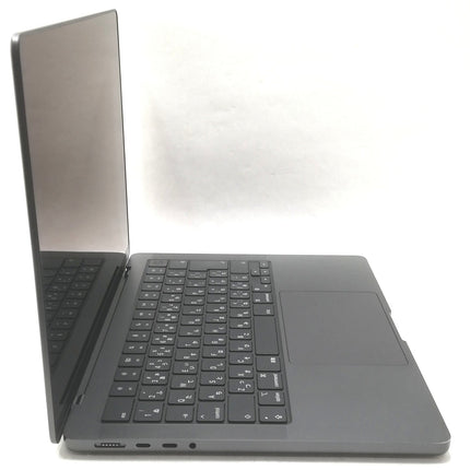 MacBook Pro M3Pro / 14インチ / 2023 / 18GB / 512GB / スペースブラック / ランク:C / MRX33J/A / 【中古品管理番号:41297】
