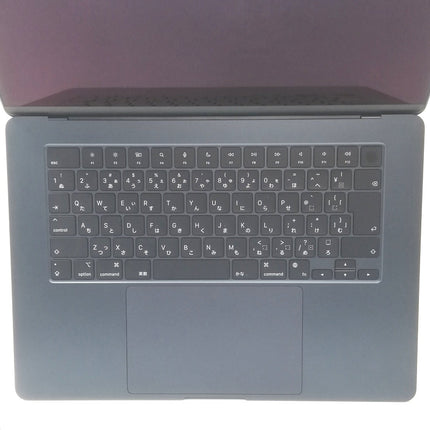 MacBook Air M3 / 15インチ / 2024 / 24GB / 512GB / ミッドナイト / ランク:A / MC9L4J/A / 【中古品管理番号:41300】