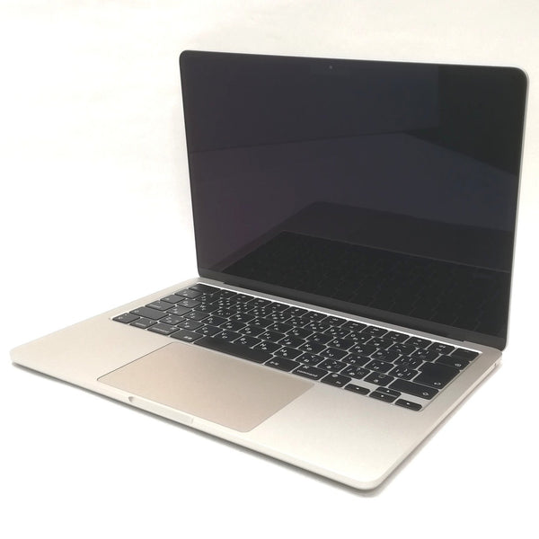 MacBook Air M2 / 13インチ / 2022 / 16GB / 512GB / スターライト / ランク:B / MLY23J/A / 【中古品管理番号:41336】