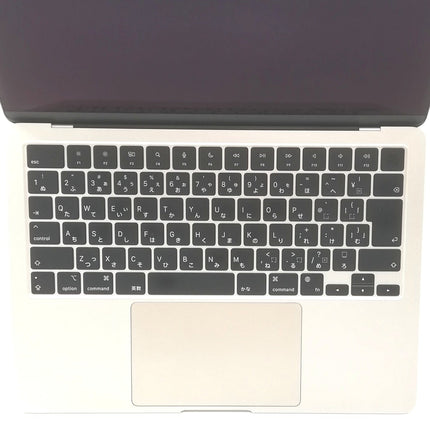 MacBook Air M2 / 13インチ / 2022 / 16GB / 512GB / スターライト / ランク:B / MLY23J/A / 【中古品管理番号:41336】