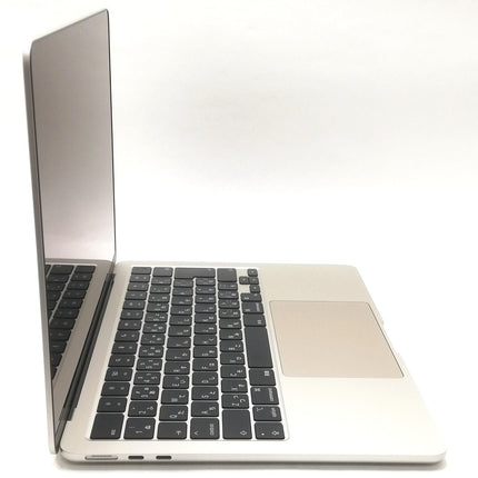 MacBook Air M2 / 13インチ / 2022 / 16GB / 512GB / スターライト / ランク:B / MLY23J/A / 【中古品管理番号:41336】