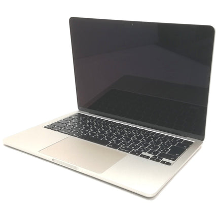 【販売強化プライス！】MacBook Air M2 / 13インチ / 2022 / 8GB / 256GB / スターライト / ランク:C / MLY13J/A / 【中古品管理番号:41338】