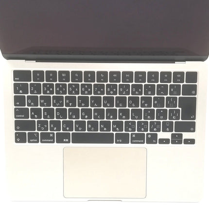 【販売強化プライス！】MacBook Air M2 / 13インチ / 2022 / 8GB / 256GB / スターライト / ランク:C / MLY13J/A / 【中古品管理番号:41338】