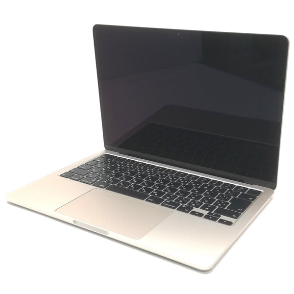 MacBook Air M2 / 13インチ / 2022 / 8GB / 256GB / スターライト / ランク:B / MLY13J/A / 【中古品管理番号:41340】