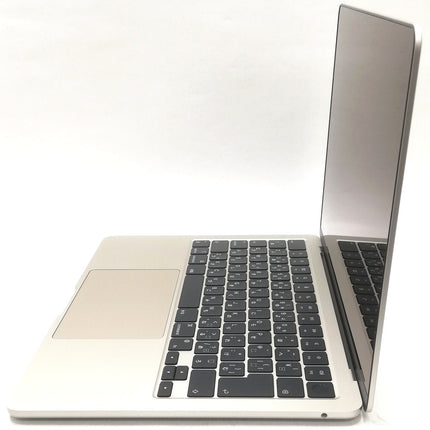 MacBook Air M2 / 13インチ / 2022 / 8GB / 256GB / スターライト / ランク:B / MLY13J/A / 【中古品管理番号:41340】