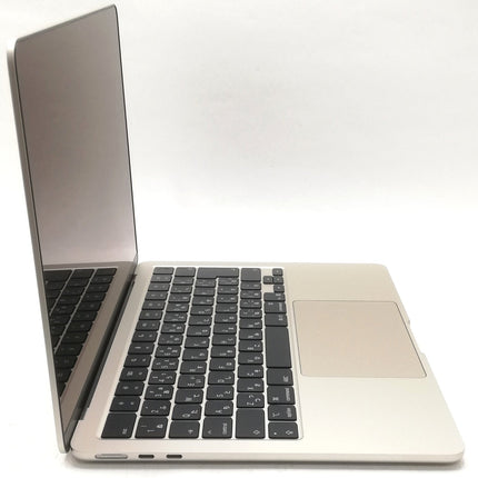 MacBook Air M4 / 13インチ / 2025 / 16GB / 256GB / スターライト / ランク:A / MW0Y3J/A / 【中古品管理番号:41357】