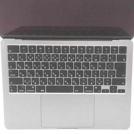 MacBook Air M2 / 13インチ / 2022 / 8GB / 256GB / スペースグレイ / ランク:B / MLXW3J/A / 【中古品管理番号:41364】