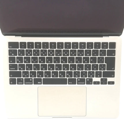 MacBook Air M2 / 13インチ / 2022 / 8GB / 256GB / スターライト / ランク:B / MLY13J/A / A2681 【中古品管理番号:41419】