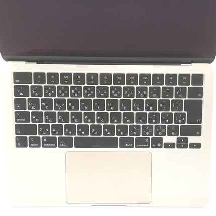 MacBook Air M4 / 13インチ / 2025 / 16GB / 256GB / スターライト / ランク:A / MW0Y3J/A / 【中古品管理番号:41431】