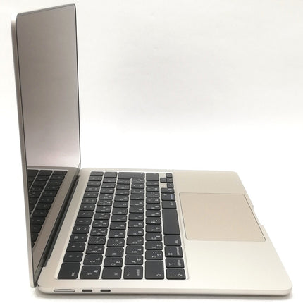 MacBook Air M4 / 13インチ / 2025 / 16GB / 256GB / スターライト / ランク:A / MW0Y3J/A / 【中古品管理番号:41431】