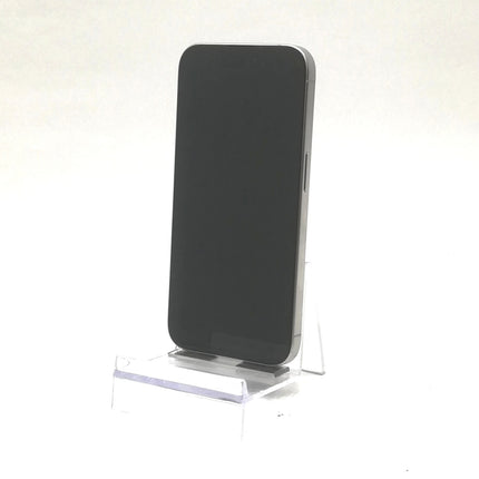【ピックアップセール！】iPhone 15 Pro / 2023 / 128GB / ホワイトチタニウム / SoftBank版SIMフリー / ランク:B / MTU83J/A / A3101 【中古品管理番号:41437】