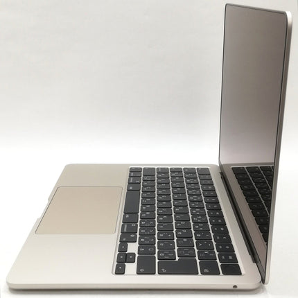MacBook Air M2 / 13インチ / 2022 / 8GB / 512GB / スターライト / ランク:A / MLY23J/A / A2681 【中古品管理番号:41443】