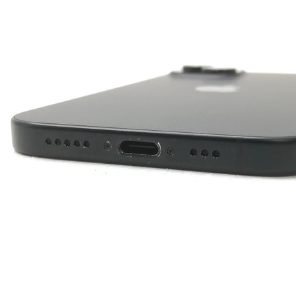 【ピックアップセール！】iPhone 15 / 2023 / 128GB / ブラック / SoftBank版SIMフリー / ランク:C / MTMH3J/A / A3089 【中古品管理番号:41444】
