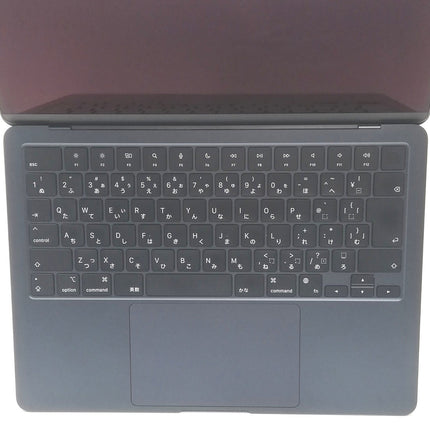 MacBook Air M2 / 13インチ / 2022 / 8GB / 256GB / ミッドナイト / ランク:B / MLY33J/A / 【中古品管理番号:41514】