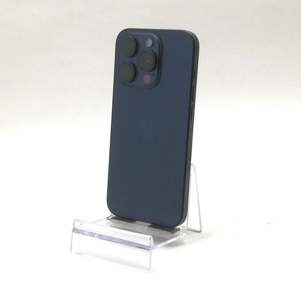 iPhone 15 Pro / 2023 / 128GB / ブルーチタニウム / 国内版SIMフリー / ランク:C / MTUA3J/A / A3101 【中古品管理番号:41528】