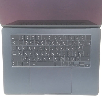 MacBook Air M3 / 15インチ / 2024 / 16GB / 512GB / ミッドナイト / ランク:A / MXD43J/A / 【中古品管理番号:41533】
