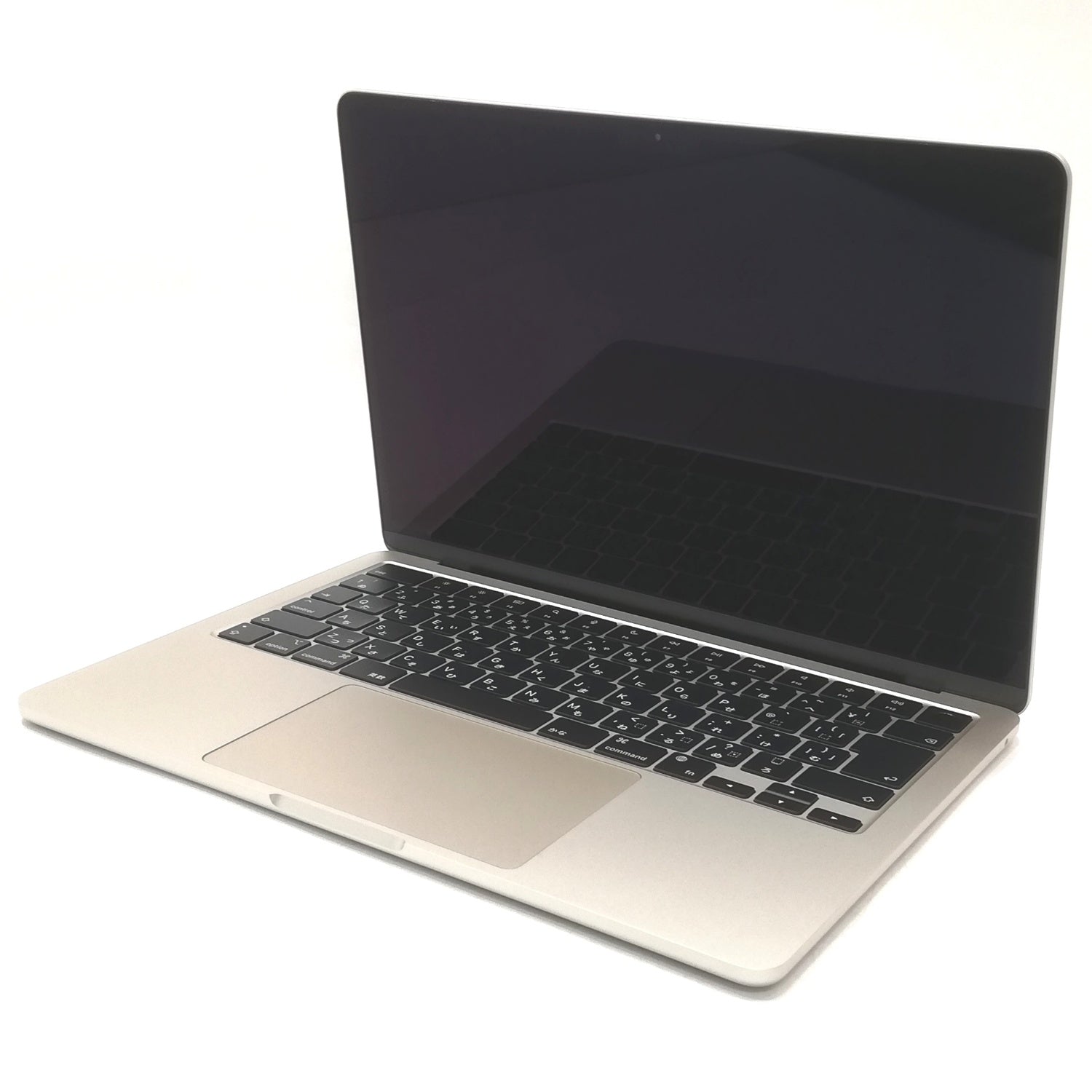 MacBook Air M2 / 13インチ / 2022(2024) / 16GB / 256GB / スターライト / ランク:A / MC7W4J/A / 【中古品管理番号:41544】