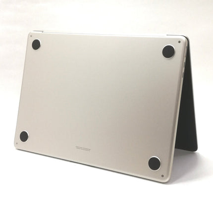 MacBook Air M2 / 13インチ / 2022(2024) / 16GB / 256GB / スターライト / ランク:A / MC7W4J/A / 【中古品管理番号:41544】
