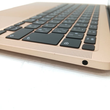 MacBook Air M1 / 13インチ / Mid2020 / 16GB / 256GB / ゴールド / ランク:A / MGND3J/A / 【中古品管理番号:41545】