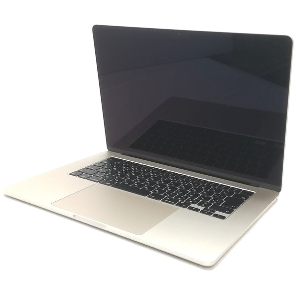 MacBook Air M2 / 15インチ / 2023 / 8GB / 256GB / スターライト / ランク:C / MQKU3J/A / 【中古品管理番号:41556】