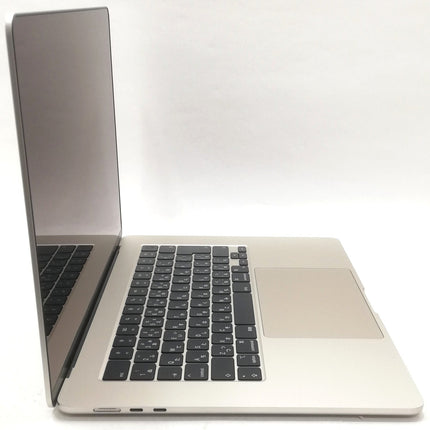 MacBook Air M2 / 15インチ / 2023 / 8GB / 256GB / スターライト / ランク:C / MQKU3J/A / 【中古品管理番号:41556】