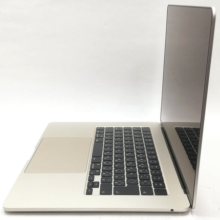 MacBook Air M2 / 15インチ / 2023 / 8GB / 256GB / スターライト / ランク:C / MQKU3J/A / 【中古品管理番号:41556】