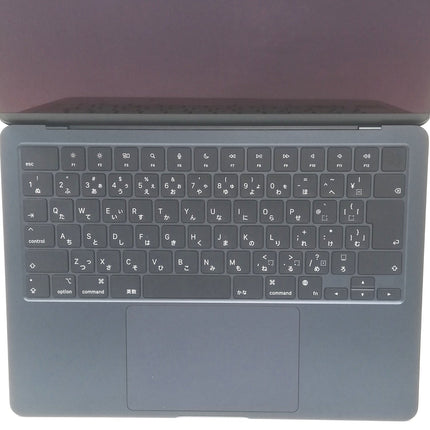 MacBook Air M3 / 13インチ / 2024 / 8GB / 256GB / ミッドナイト / ランク:A / MRXV3J/A / 【中古品管理番号:41570】