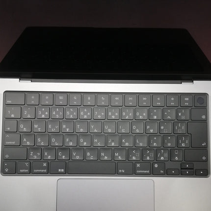 MacBook Pro M1 Pro / 14インチ / 2021 / 64GB / 1TB / スペースグレイ / ランク:C / MKGQ3J/A / 【中古品管理番号:41594】