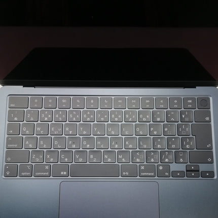 MacBook Air M2 / 13インチ / 2022 / 8GB / 512GB / ミッドナイト / ランク:B / MLY43J/A / A2681 【中古品管理番号:41619】