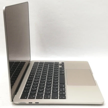 MacBook Air M4 / 13インチ / 2025 / 24GB / 512GB / スターライト / ランク:A / MC6A4J/A / 【中古品管理番号:41627】
