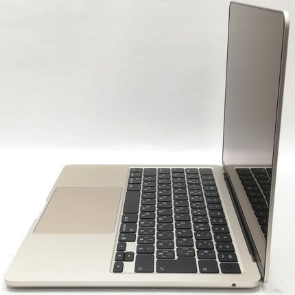 MacBook Air M4 / 13インチ / 2025 / 24GB / 512GB / スターライト / ランク:A / MC6A4J/A / 【中古品管理番号:41627】