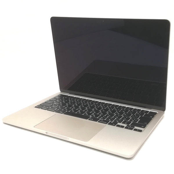 【販売強化プライス！】MacBook Air M2 / 13インチ / 2022 / 16GB / 512GB / スターライト / ランク:C / MLY23J/A / A2681 【中古品管理番号:41642】