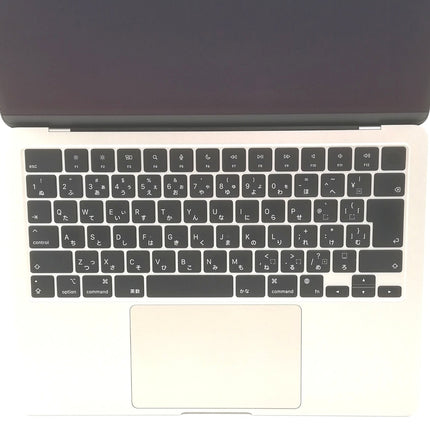 【販売強化プライス！】MacBook Air M2 / 13インチ / 2022 / 16GB / 512GB / スターライト / ランク:C / MLY23J/A / A2681 【中古品管理番号:41642】