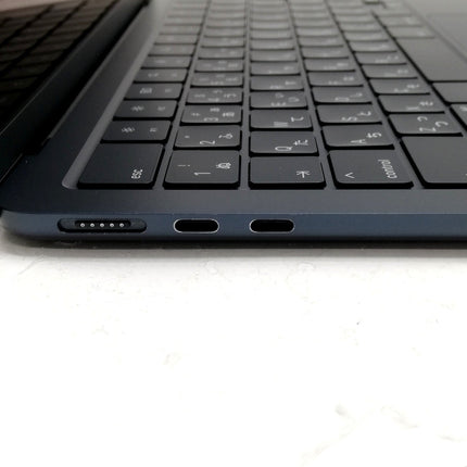 【販売強化プライス！】MacBook Air M2 / 13インチ / 2022 / 8GB / 2TB / ミッドナイト / ランク:C / MLY43J/A / A2681 【中古品管理番号:41694】