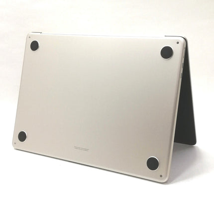 MacBook Air M2 / 13インチ / 2022(2024) / 16GB / 256GB / スターライト / ランク:A / MC7W4J/A / 【中古品管理番号:41800】