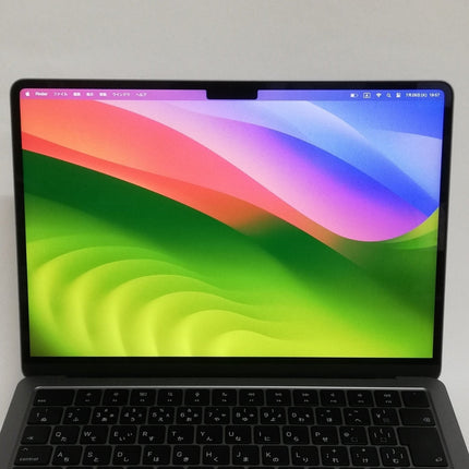 【販売強化プライス！】MacBook Air M2 / 13インチ / 2022 / 16GB / 256GB / スペースグレイ / ランク:C / MLXW3J/A / A2681 【中古品管理番号:41810】