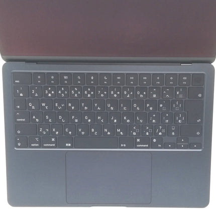 MacBook Air M2 / 13インチ / 2022(2024) / 16GB / 256GB / ミッドナイト / ランク:B / MC7X4J/A / 【中古品管理番号:41824】