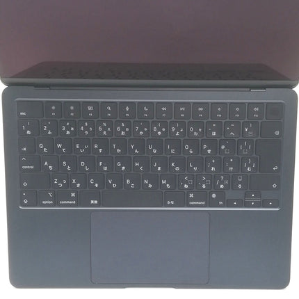 MacBook Air M3 / 13インチ / 2024 / 16GB / 256GB / ミッドナイト / ランク:B / MC8K4J/A / 【中古品管理番号:41835】