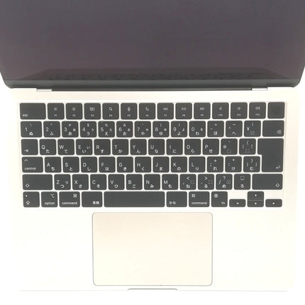 MacBook Air M2 / 13インチ / 2022 / 8GB / 256GB / スターライト / ランク:B / MLY13J/A / A2681 【中古品管理番号:41856】