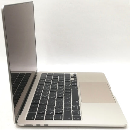 MacBook Air M2 / 13インチ / 2022 / 8GB / 256GB / スターライト / ランク:B / MLY13J/A / A2681 【中古品管理番号:41856】