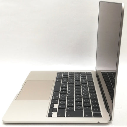 MacBook Air M2 / 13インチ / 2022 / 8GB / 256GB / スターライト / ランク:B / MLY13J/A / A2681 【中古品管理番号:41856】