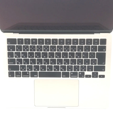MacBook Air M3 / 13インチ / 2024 / 16GB / 512GB / スターライト / ランク:B / MXCU3J/A / 【中古品管理番号:41857】