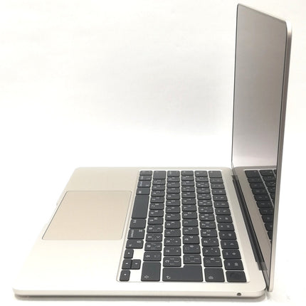 MacBook Air M3 / 13インチ / 2024 / 16GB / 512GB / スターライト / ランク:B / MXCU3J/A / 【中古品管理番号:41857】