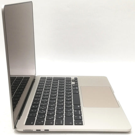 MacBook Air M2 / 13インチ / 2022 / 16GB / 256GB / スターライト / ランク:A / MC7W4J/A / A2681 【中古品管理番号:41878】