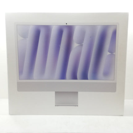 iMac M4 / 24インチ / 2024 / 16GB / 256GB / シルバー / ランク:A / MWUC3J/A / 【中古品管理番号:42095】