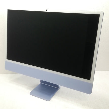 iMac M4 / 24インチ / 2024 / 16GB / 256GB / ブルー / ランク:B / MWUF3J/A / 【中古品管理番号:42100】