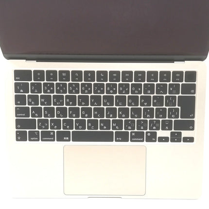 MacBook Air M2 / 13インチ / 2022 / 16GB / 512GB / スターライト / ランク:A / MLY13J/A / A2681 【中古品管理番号:42102】