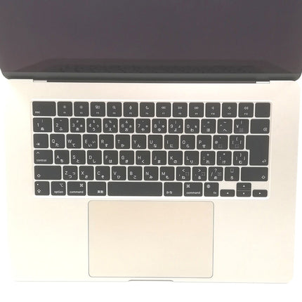 MacBook Air M3 / 15インチ / 2024 / 16GB / 512GB / スターライト / ランク:B / MXD33J/A / A3114 【中古品管理番号:42169】