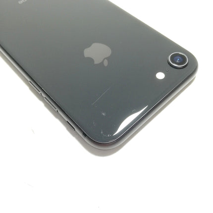 【ピックアップセール！】iPhone 8 / 2017 / 64GB / スペースグレイ / au版SIMロック解除品 / ランク:D / MQ782J/A / A1906 【中古品管理番号:42278】